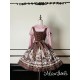 Alice Girl Bear Chocolate Long Sleeve Blouse(1st Pre-Order/3 Colours/Full Payment Without Shipping)
